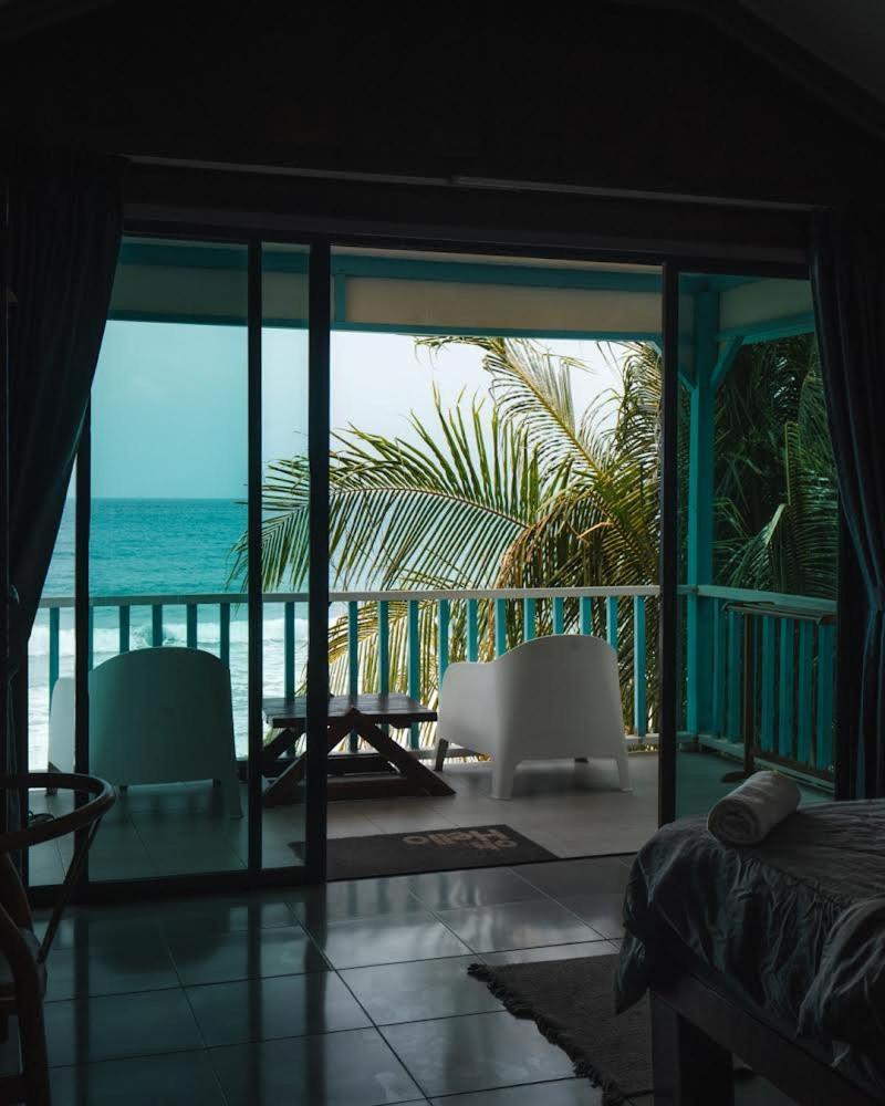 Pondok Beach Shack Kampong Juara Bagian luar foto
