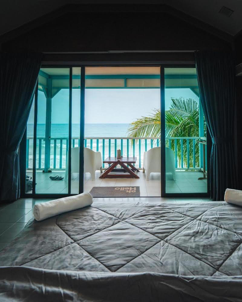 Pondok Beach Shack Kampong Juara Bagian luar foto