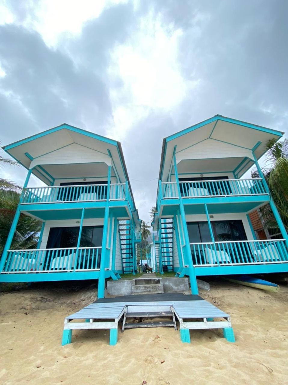 Pondok Beach Shack Kampong Juara Bagian luar foto