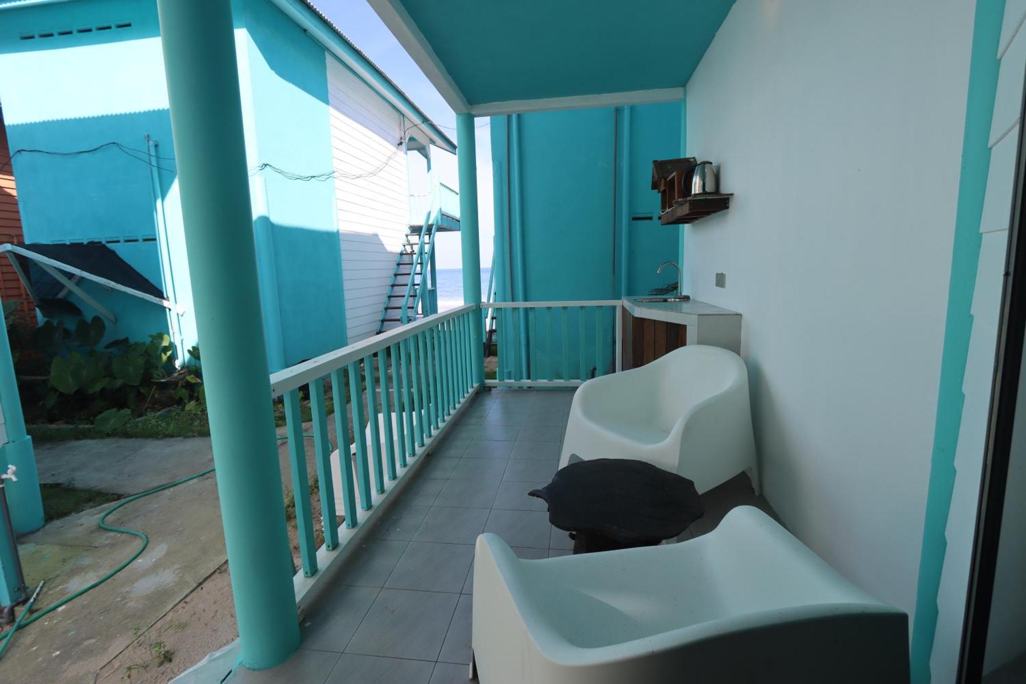 Pondok Beach Shack Kampong Juara Bagian luar foto