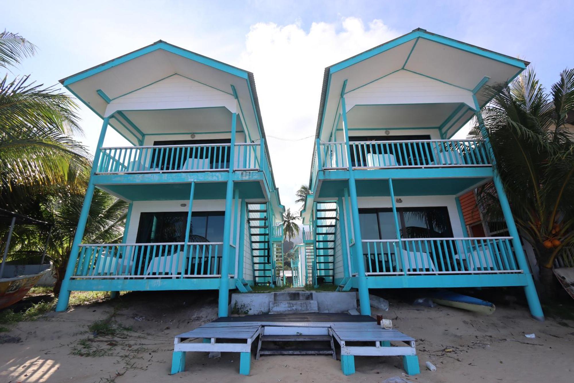 Pondok Beach Shack Kampong Juara Bagian luar foto