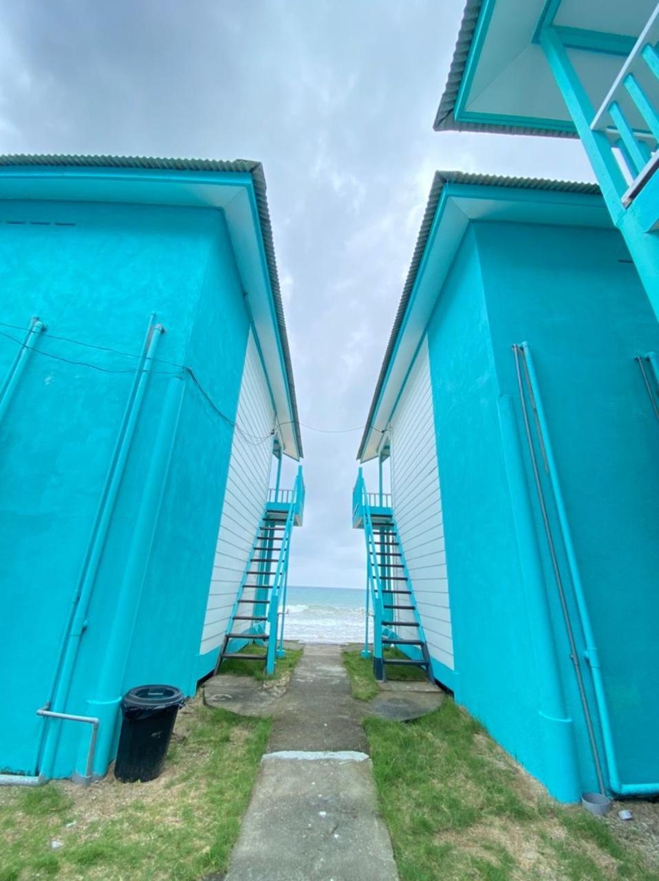 Pondok Beach Shack Kampong Juara Bagian luar foto